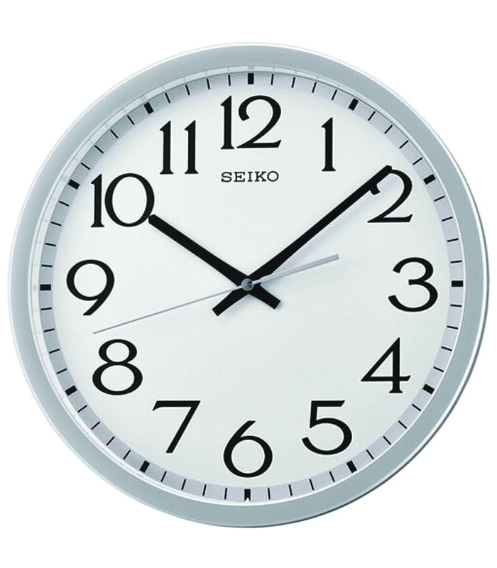 clock-9-1 Seiko 12″ Easy Read Quiet Sweep Wall Clock QXA711SLH - Image 1