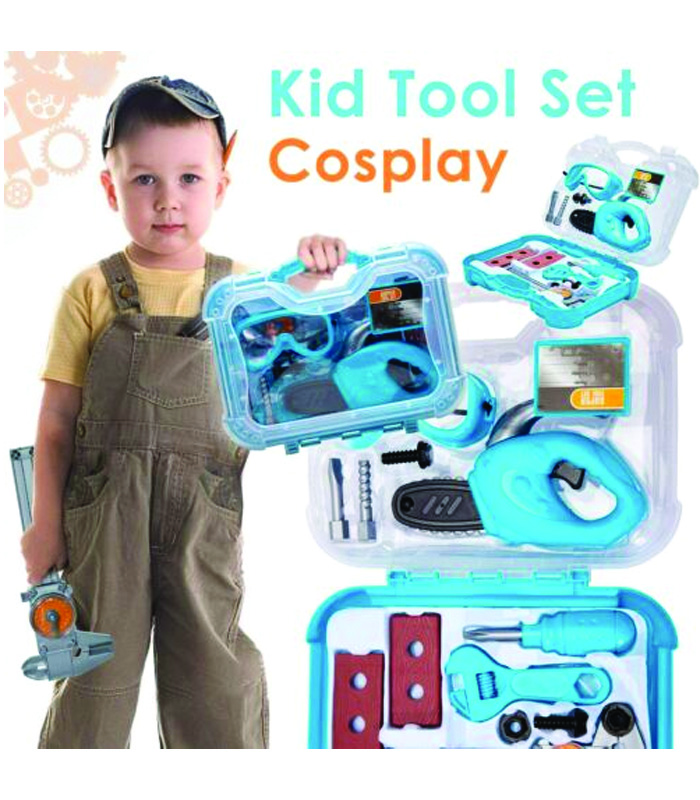 toys-4-1 Kids Tool Set Toy 3 in 1 Screwdriver and Tool Box Construction Play Toys Cosplay - Image 1
